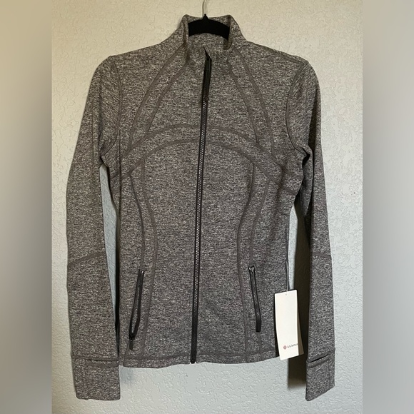 NWT Lululemon Define Heathered Black Jacket Size 8 - Picture 7 of 7